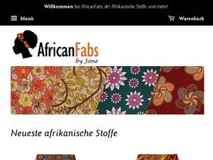 Africanfabs.de Gutscheine & Cashback im Mai 2024