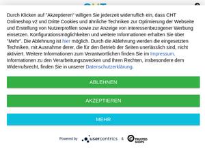 Cht-onlineshop.de Gutscheine & Cashback im Mai 2024