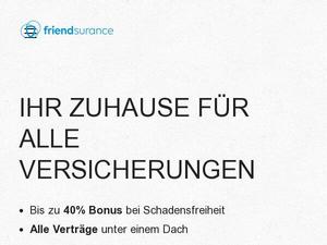 Friendsurance.de Gutscheine & Cashback im Mai 2024