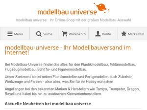 Modellbau-universe.de Gutscheine & Cashback im Mai 2024