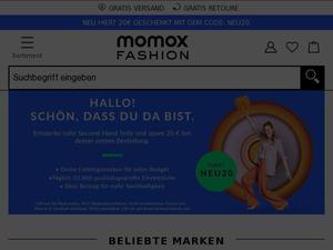 Momoxfashion.com Gutscheine & Cashback im Mai 2024