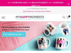 Myhappymoments.de Gutscheine & Cashback im Mai 2024