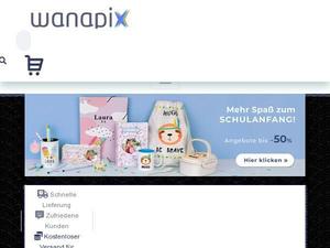Wanapix.de Gutscheine & Cashback im April 2024