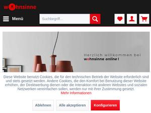 Wohnsinne.com Gutscheine & Cashback im Mai 2024