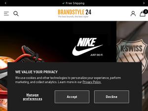 Brandstyle24.com Gutscheine & Cashback im Januar 2025