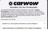 Carwow.de Gutscheine & Cashback im November 2024