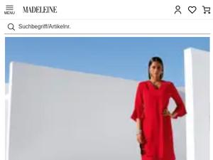 Madeleine.com Gutscheine & Cashback im Juli 2024