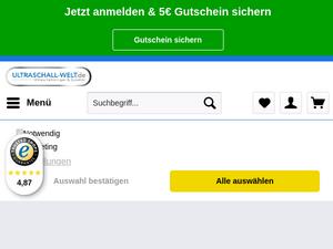 Ultraschall-welt.de Gutscheine & Cashback im November 2024
